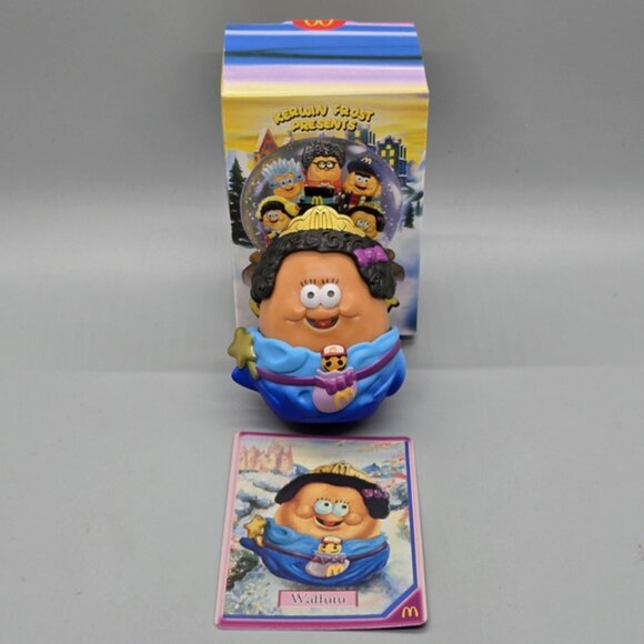 NEW McNugget Buddies WAFFUTU McDonald's Happy Meal, KERWIN FROST Toy & Card - Picture 2 of 2
